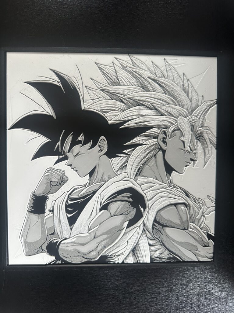 cadre son goku duo
