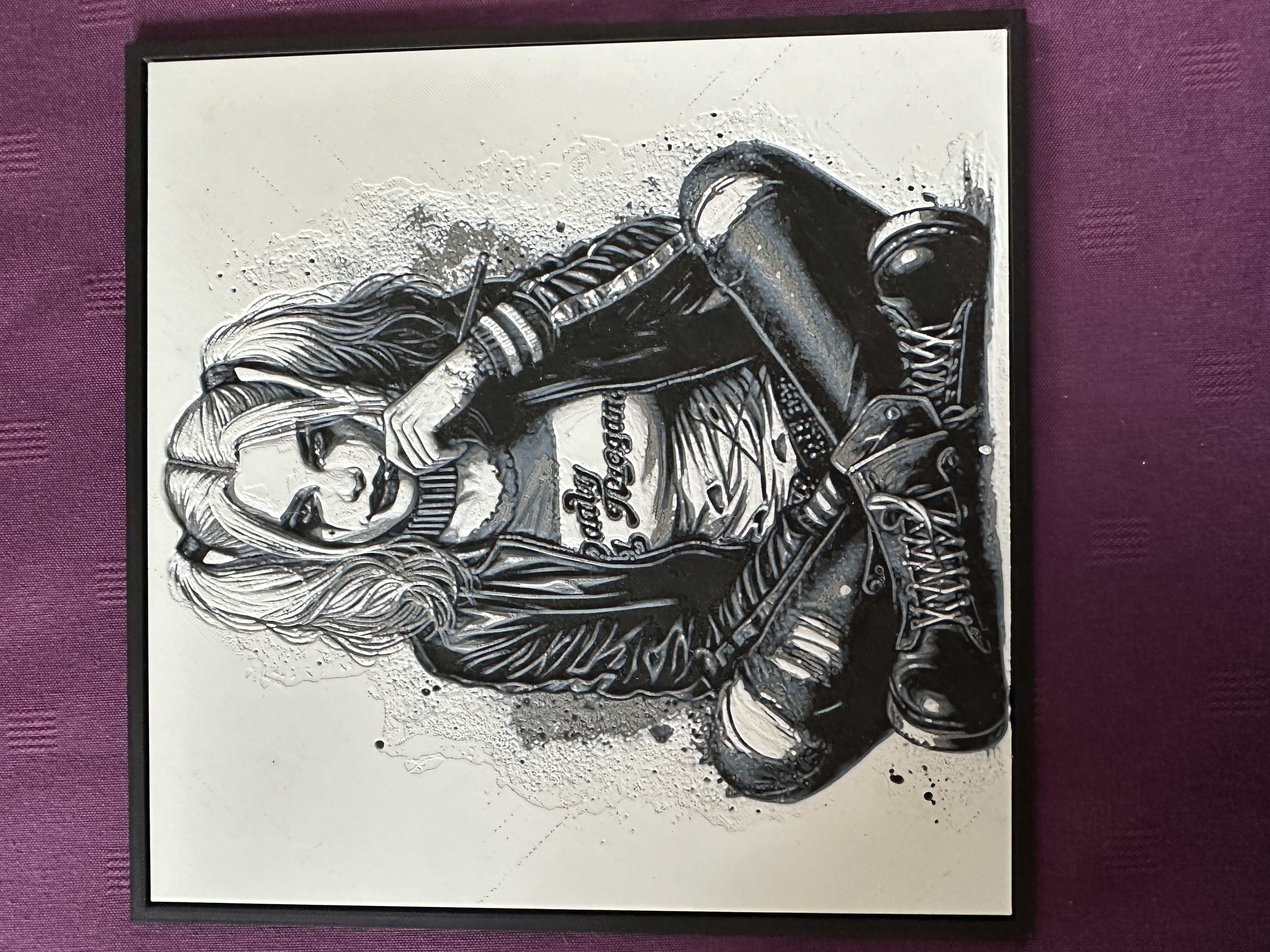 Tableau encadré Harley Quinn